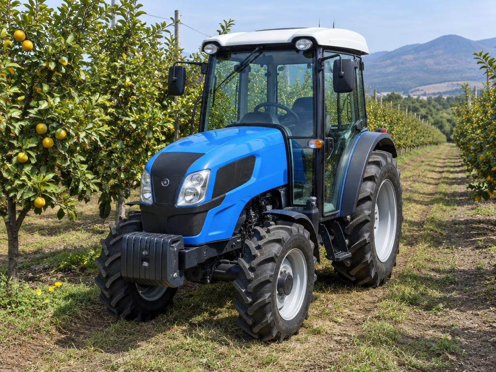 Landini orchard tractors on a farm
